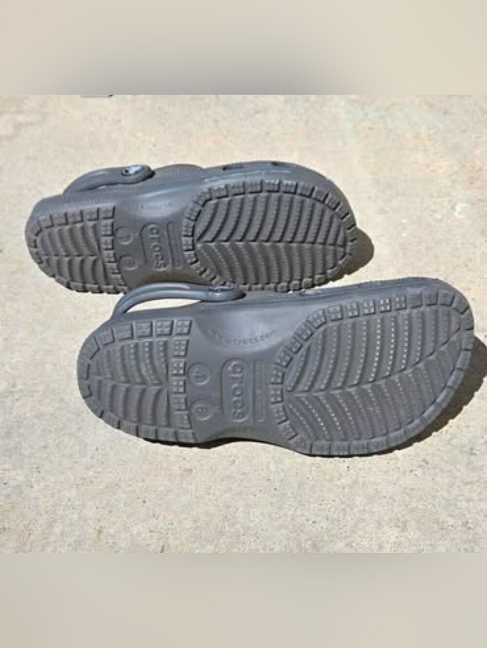 Gray Crocs - Picture 3 of 4